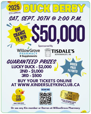 Kindersley Kin Club Duck Derby