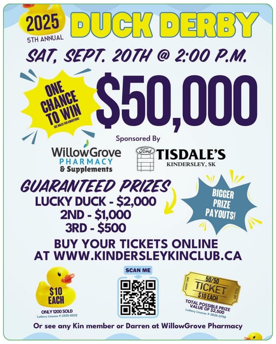 Kindersley Kin Club Duck Derby